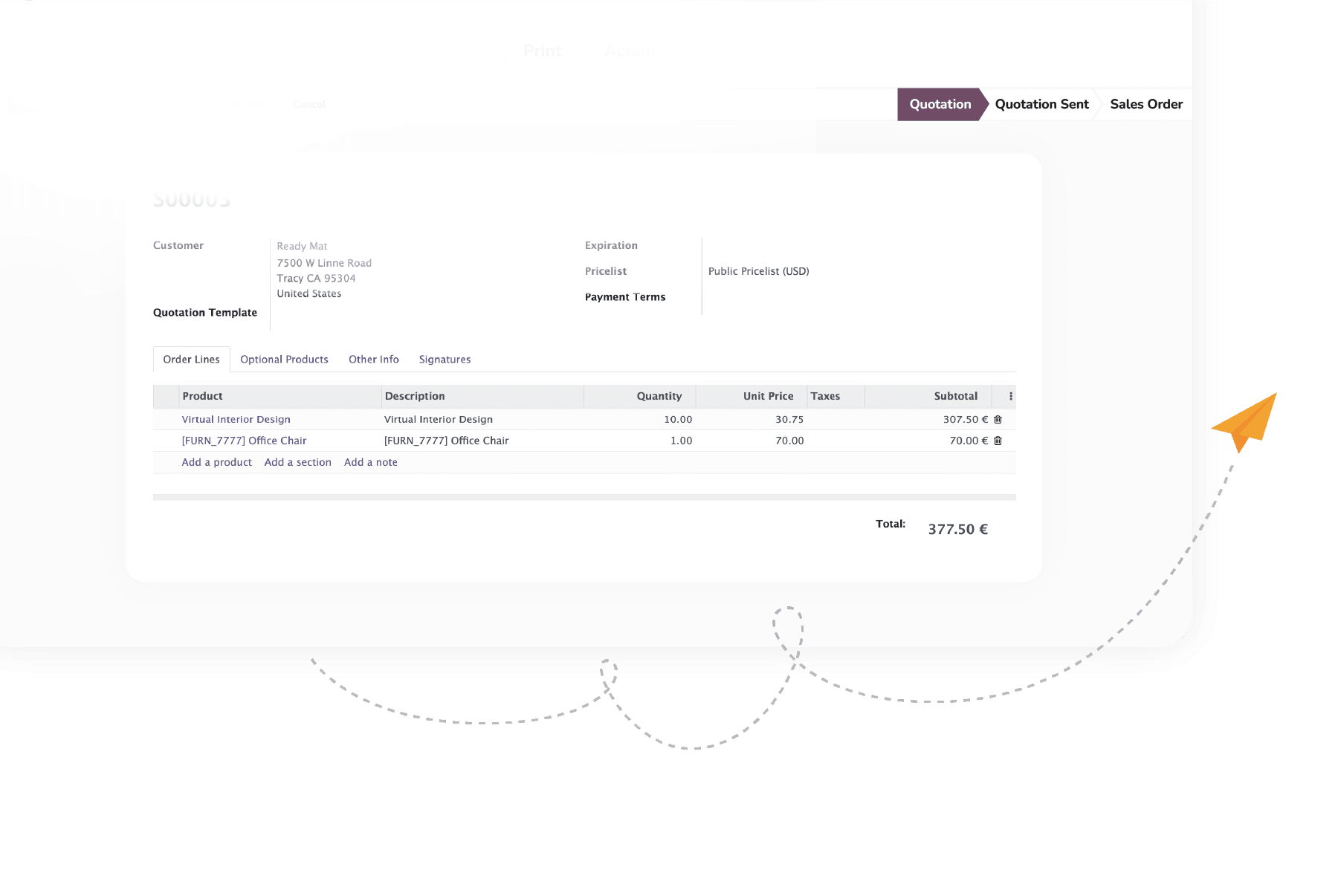 Maggiore efficienza con<br />il modulo YumiSign Sale